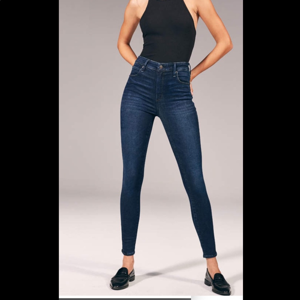 Abercrombie High Rise Skinny Jeans